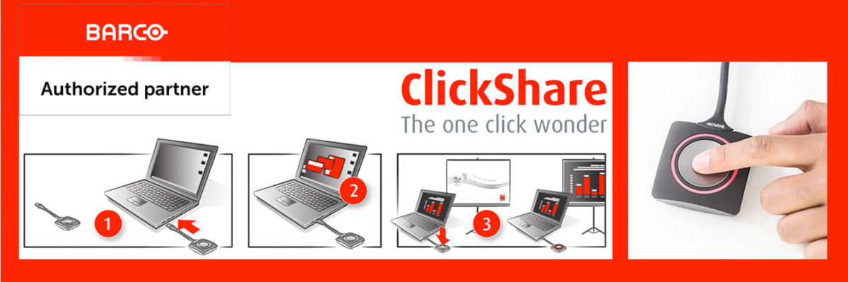 clickshare presentation mode